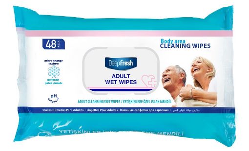 DF YETİŞKİN TEMİZLEME MENDİL 48LI KAPAK resmi