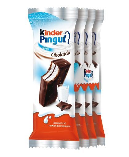 KİNDER PİNGUİ CACAO 4'LÜ resmi