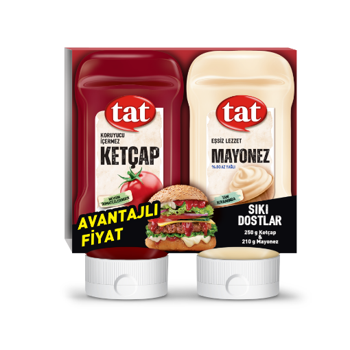 SIKI DOSTLAR 460G TAT(KET 250G+MAY 210G) resmi