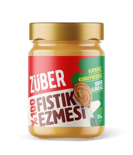 ZÜBER %100 FISTIK EZMESİ 315 GR resmi